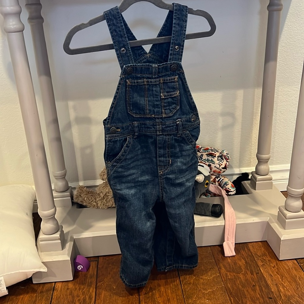 Gap overalls denim size 18-24 months